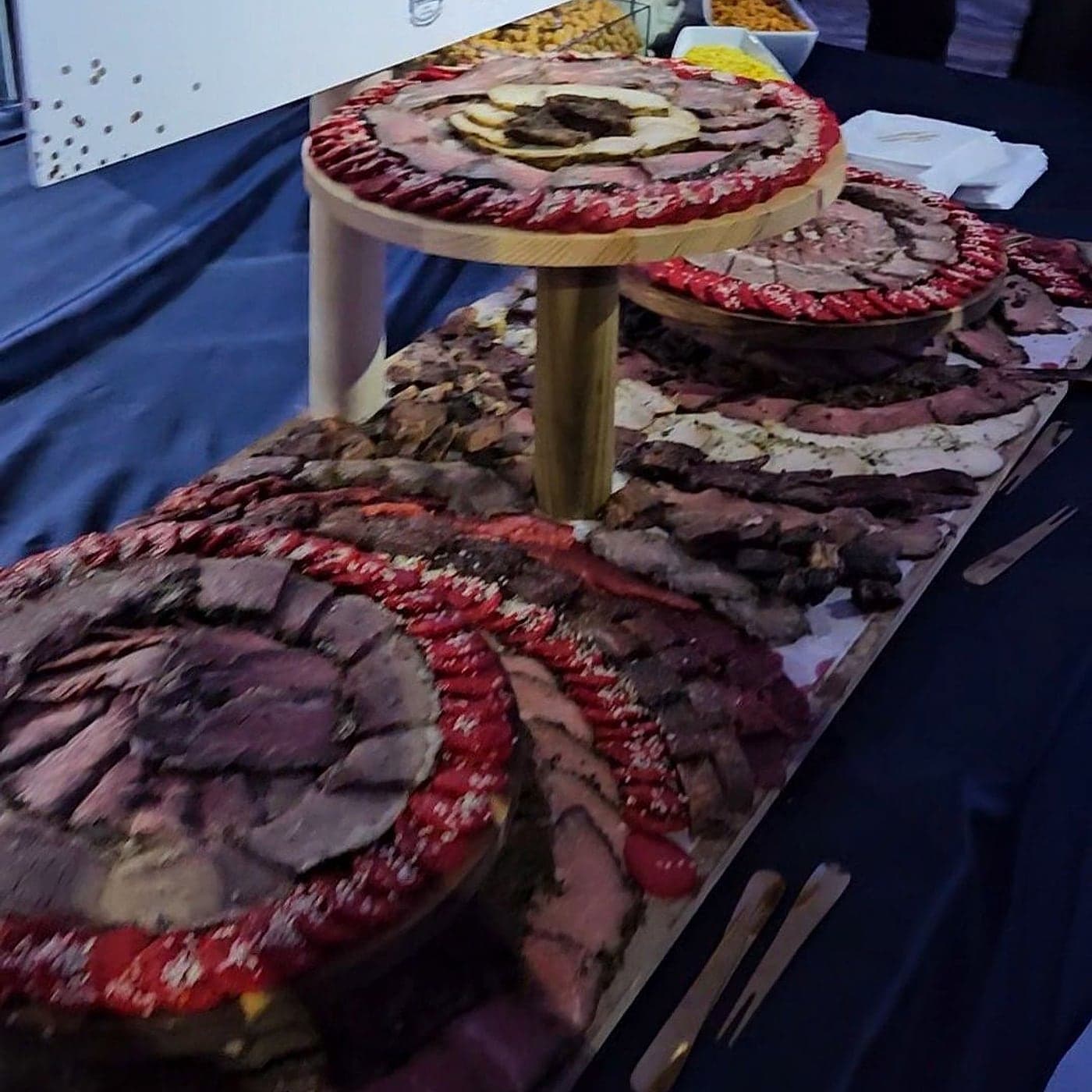 Carved deli board