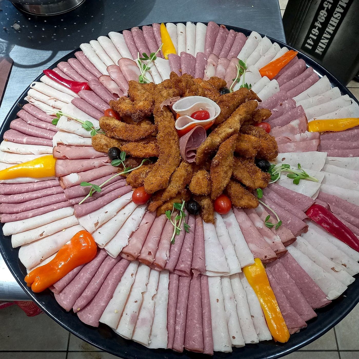 Cold cut platter