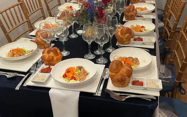 Yartzeit Seudah catering by Mashmanim