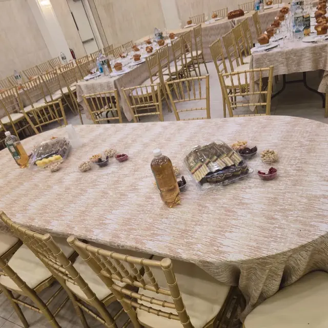 A bar mitzvah seudah catered by Mashmanim