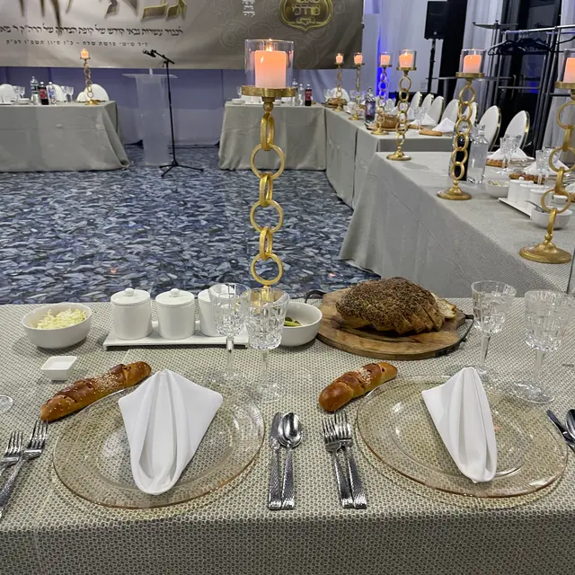 A bar mitzvah seudah catered by Mashmanim