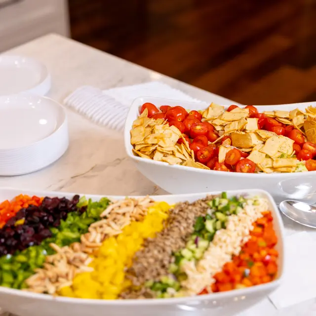 Cakes, salads and desserts from the Mashmanim kitchen